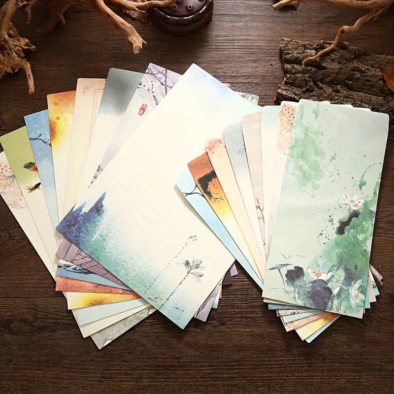 Wax Seal Letter Kit - Chinese Style Letter Paper & Envelope
