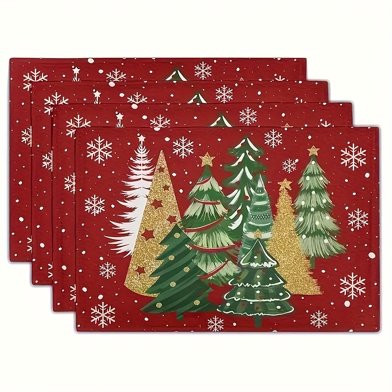Red Christmas Tree Snowflake P - огляд і ціна Family Tree Print