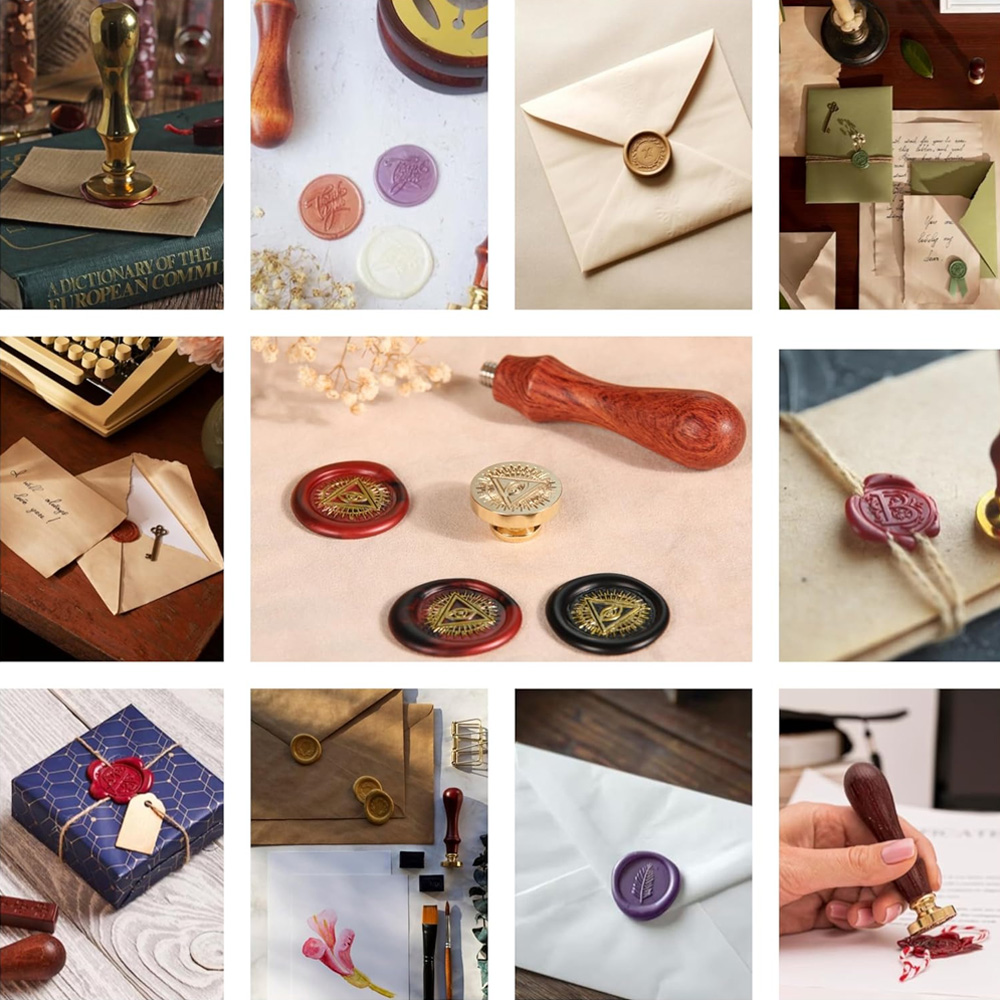 Custom Wax Seal Stamp, Persona - огляд і ціна Wax Seal Letter Kit