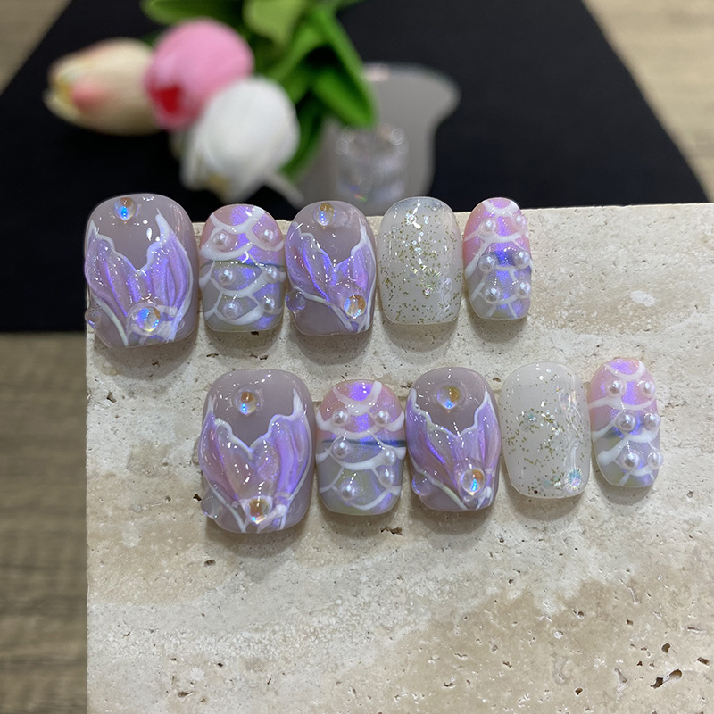 10pcs Butterfly Flower Fake Na - огляд і ціна Pressed Flower Art