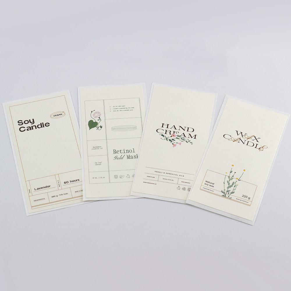 Custom Logo Printing Adhesive  - огляд і ціна Personalised Candle Label