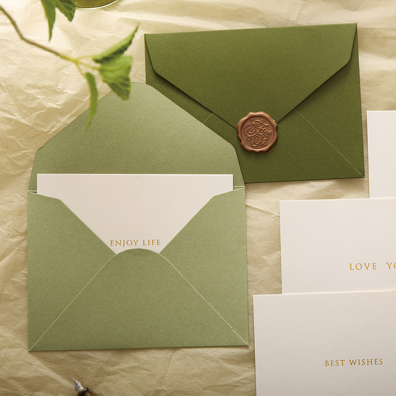 30pcs/lot 16x12cm Green Envelo - огляд і ціна Wax Seal Letter Kit