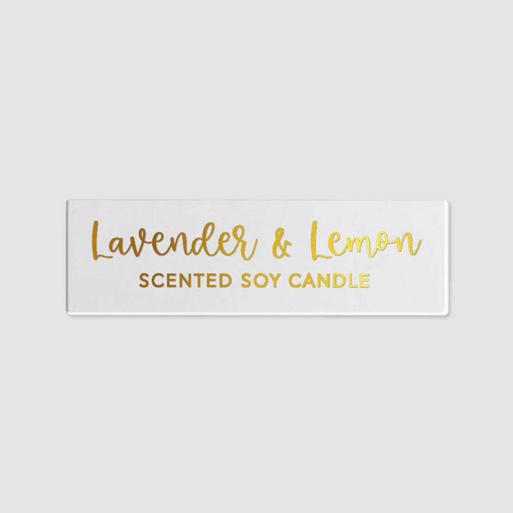 50pcs 45x15mm Personalized Cus - огляд і ціна Personalised Candle Label