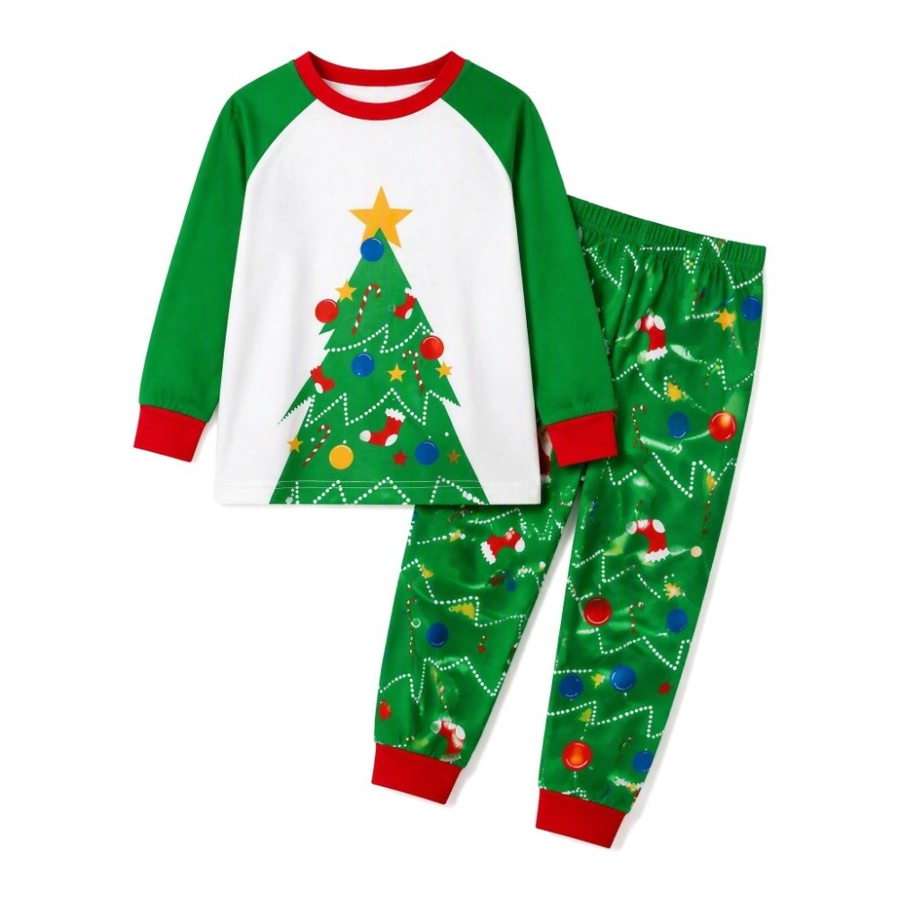 Long Sleeve Christmas Pyjamas  - огляд і ціна Family Tree Print