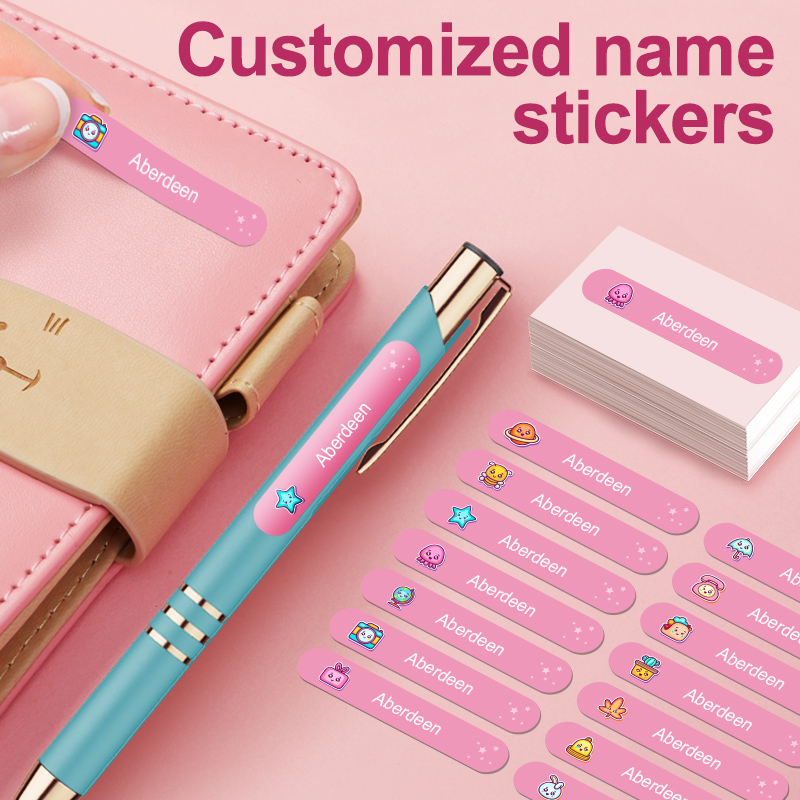 Personalized Waterproof Sticke - огляд і ціна Personalized Name Box