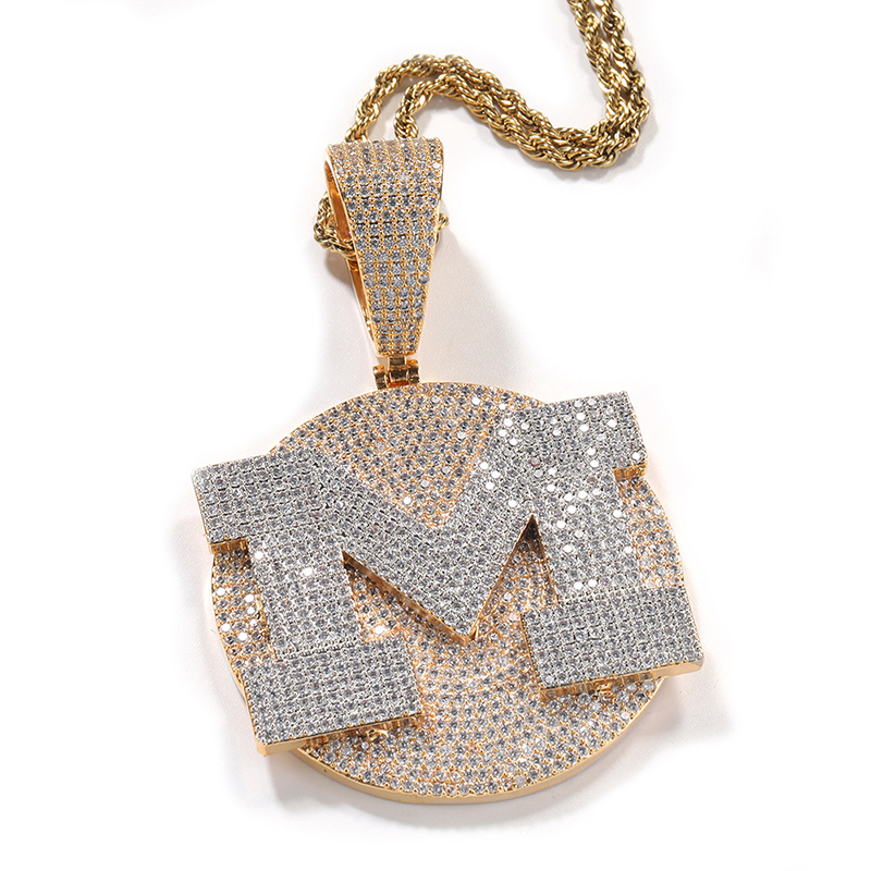 Custom Personality Big Letter  - огляд і ціна Name Necklace Custom