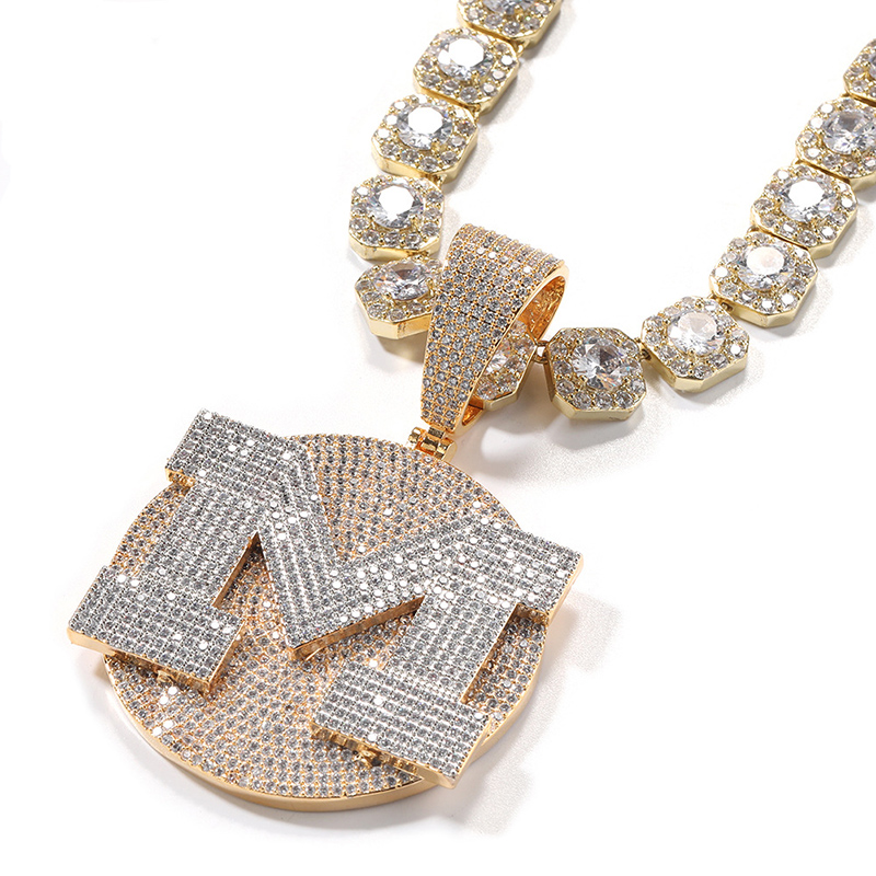 Custom Personality Big Letter  - огляд і ціна Name Necklace Custom